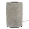 Lampe de table Bailey en béton avec grande douille E27