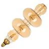 Bailey Art-Deco | Lampe LED Géante | Grande Douille E27 Dimmable | 4W Or