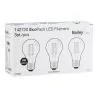 Bailey | 3x Lampe LED | Grand modèle E27 | 6W