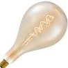 Lighto | Filament LED | Grande douille E27 | Autre | Or | 165mm | 4W