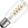 Lighto | Filament LED | Grande douille E27 | Lampe tubulaire | Lumineuse | 45mm | 5W