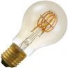 Lighto | Filament LED | Grande douille E27 | Lampe standard | Noir | 60mm | 4W
