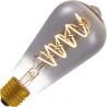 Lighto | Filament LED | Grande douille E27 | Lampe Edison | Noir | 64mm | 4W