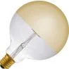 Lighto | Filament LED | Grand modèle E27 | Ampoule Globale | Or | 125mm | 4W