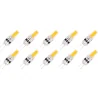 Lighto | Ampoule LED | Culot G4 | Lampe à enfoncer | Claire | 10mm | 1,5W | Lot de 10