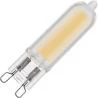 Lighto | Ampoule LED | Raccord G9 | Ampoule à enficher | Transparente | 13mm | 3W