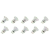 Lighto | Ampoule LED | Douille GU10 | Spot | Clair | 35mm | 3W | Pack de 10