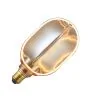 Lighto | Lampe LED | Raccord E27 | Lampe ovale | Ambre | OV160 | 100mm | 4W