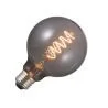Lighto | Filament LED | E27 | Globelamp | Verre fumé | G95 | 95mm | 4W