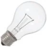 Ampoule | Grande douille E27 | Ampoule standard | Transparente | 58mm | 60W