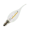 Lighto | LED Ampoule Flamme Tip | E14 | 1W (remplace 10W)