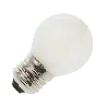 Lighto | Filament LED | Grande douille E27 | Lampe boule | Lumineuse | 45mm | 2W