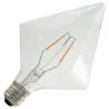 Bailey | Lampe LED Pyramide | Grande douille E27 Dimmable | 3W (remplace 30W)
