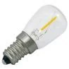 Lampe tube LED filament 0.5W (remplace 5W) petite douille E14 26x58mm