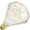 Bailey | Ampoule LED | Grand modèle E27 | Diamant | Lumineux | 123mm | 1,5W