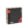 Calex | Plaque de plafond en métal | Ø100mm | 3 trous | Noir mat