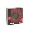 Calex | Câble sous gaine textile | 2x0,75mm² | 1,5M | Rouge | 60W