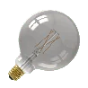 Calex | Smart | E27 | Globe | G125 | Smokey | Filament droit | 7W | Application de contrôle