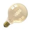 Calex | Filament LED | Grande douille E27 | G95 | Globe | Or | 3.8W