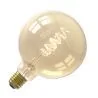 Calex | Filament LED | Grand modèle E27 | Globe | G125 | Or | 5,5W