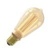 Calex | Filament LED | Ampoule E27 | Rustique ST64 | Or | 3.5W