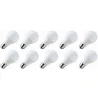 Lighto | Ampoule LED | Gros culot E27 | Lampe standard | Opale | 60mm | 5W | 10 pièces
