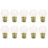 Ampoule | Raccord baïonnette B22d | Lampe boule | Mat | 45mm | 40W