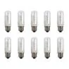 Lampe halogène | Grande douille E27 | Lampe tubulaire | Transparente | 32mm | 150W