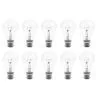 Ampoule | Raccord baïonnette B22d | Lampe standard | Lumineuse | 60mm | 100W