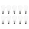 Ampoule | Raccord baïonnette B22d | Lampe standard | Mat | 60mm | 75W