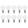 Ampoule | Petit culot E14 | Ampoule boule | Mat | 45mm | 60W