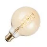 Lighto | Filament LED | Raccord E27 | Lampe Globale | Ambre | G95 | 95mm | 4W