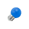 Lighto | Ampoule LED | Grande douille E27 | Bleue | Ampoule boule | 45mm | 1.5W | Dimmable | Convient pour câble barbelé