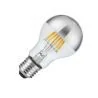 SPL | Filament LED | Grand modèle E27 | Lampe standard | Lumineux | Argent | 6.5W | Dimmable