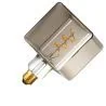 SPL | Filament LED | Grand modèle E27 | Lampe cubique | Lumineuse | Fumée | 4W | Dimmable