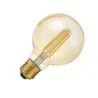 SPL | Filament LED | Grand modèle E27 | Globe | Lumineux | Or | 6.5W | Dimmable