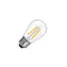 Lighto | Filament LED | Grande douille E27 | Clair | Lampe boule | 45mm | 2W | Dimmable | Convient pour abat-jour