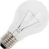 Ampoule | Grande douille E27 | Lampe standard | Transparente | 60mm | 15W