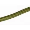 Câble en tissu vert rond 2x0.75mm 10 mètres