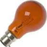 Ampoule | Raccord baïonnette B22d | Lampe standard | Ambre | 60mm | 60W