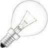 Ampoule | Petite douille E14 | Ampoule boule | Transparente | 45mm | 15W