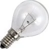 Ampoule à incandescence | Petite douille E14 | Ampoule à boule | Lampe de four | Lumineuse | 45mm | 25W