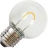 Lighto | Ampoule LED | Grand modèle E27 | Ampoule boule | Lumineuse | 45mm | 1W