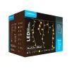 Modee | guirlande lumineuse de Noël LED | 4m et 70cm de haut | 200 Lumières avec 8 modes d'éclairage | IP44 | Lumière blanc chaud
