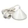 Cordon de suspension E27 80 cm blanc