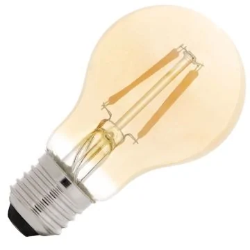 Bailey | Lampe à détecteur LED jour/nuit | Grande douille E27 | 4W (remplace 40W) Or