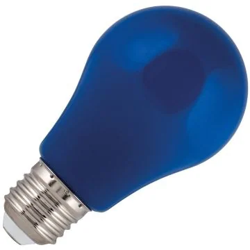 Bailey | Ampoule LED | Grand modèle E27 | Ampoule standard | Bleu | 60mm | 5W