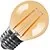 Lighto | Ampoule LED | Grande douille E27 | Lampe boule | Or | 45mm | 1W