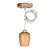 Bailey | Luminaire suspendu Bois | Grande douille E27 | 60W