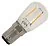 Bailey | Lampe tubulaire LED | Raccord à baïonnette Ba15d | 1W (remplace 10W) 58mm